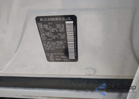 2017 Nissan Armada Platinum из США, поврежденный, VIN JN8AY2NE0H9707690